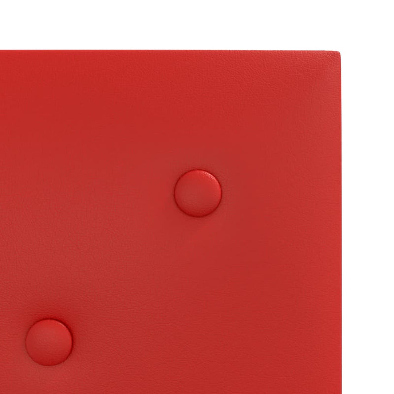 vidaXL 12 db bordó műbőr fali panel 30 x 30 cm 1,08 m²