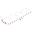 vidaXL 12 db barna műbőr fali panel 60 x 15 cm 1,08 m²