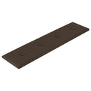 vidaXL Fali Fejtámla 12 pcs Barna 60 x 15 cm Műbőr