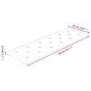 vidaXL 12 db fekete műbőr fali panel 90 x 30 cm 3,24 m²