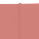 vidaXL 12 db rózsaszín bársony fali panel 90x15 cm 1,62 m²