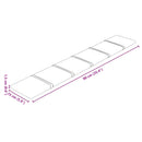 vidaXL Fali Fejtámla 12 pcs Rózsaszín 90 x 15 cm Bársony