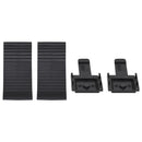 vidaXL 2 db műanyag kerékék 25 x 10 x 1,5 cm