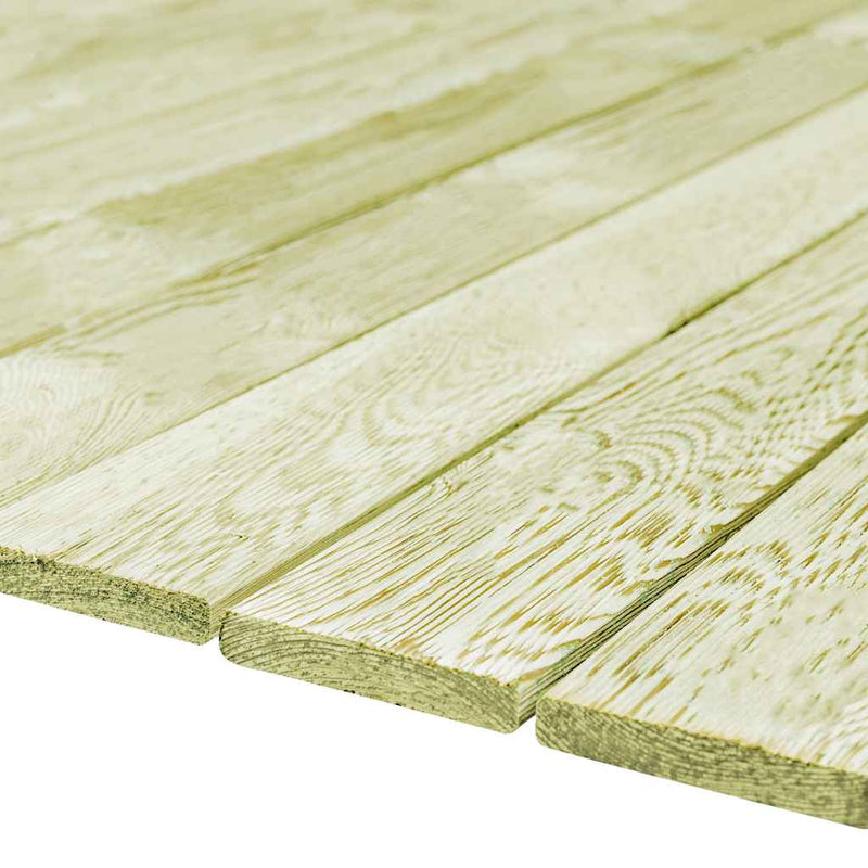 vidaXL 60 db impregnált tömör fenyőfa padlódeszka 7,2 m² 1 m