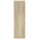 vidaXL sonoma tölgy szerelt fa fali polc 85 x 16 x 52,5 cm