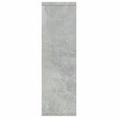 vidaXL betonszürke szerelt fa fali polc 85 x 16 x 52,5 cm