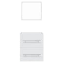 vidaXL fehér tükrös fürdőszobaszekrény 41 x 38,5 x 48 cm