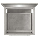 vidaXL betonszürke tükrös fürdőszobaszekrény 41 x 38,5 x 48 cm