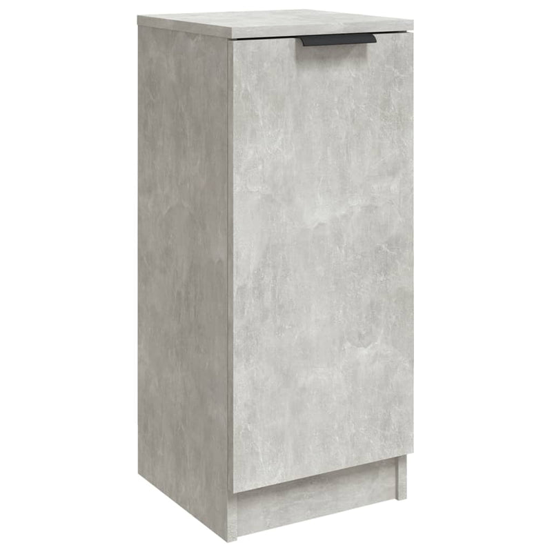 vidaXL betonszürke szerelt fa tálalószekrény 30 x 30 x 70 cm