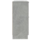 vidaXL 2 db betonszürke szerelt fa tálalószekrény 30 x 30 x 70 cm