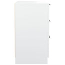 vidaXL fehér éjjeliszekrény 40 x 36 x 65 cm