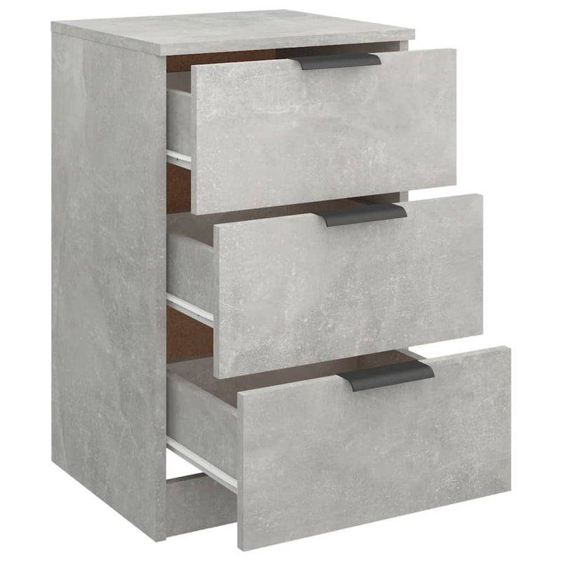 vidaXL betonszürke éjjeliszekrény 40 x 36 x 65 cm