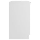 vidaXL fehér szerelt fa fürdőszobaszekrény 64,5 x 33,5 x 59 cm