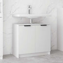 vidaXL fehér szerelt fa fürdőszobaszekrény 64,5 x 33,5 x 59 cm