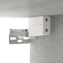 vidaXL betonszürke tükrös fürdőszobaszekrény 64 x 20 x 67 cm