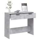 vidaXL betonszürke szerelt fa tálalóasztal 90 x 36 x 75 cm