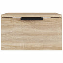 vidaXL sonoma tölgy falra szerelhető éjjeliszekrény 34x30x20 cm