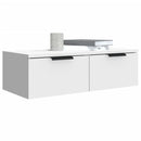 vidaXL fehér szerelt fa faliszekrény 68 x 30 x 20 cm