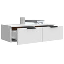 vidaXL fehér szerelt fa faliszekrény 68 x 30 x 20 cm