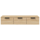 vidaXL sonoma tölgy színű szerelt fa faliszekrény 102 x 30 x 20 cm