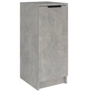 vidaXL betonszürke szerelt fa cipőszekrény 30x35x70 cm