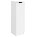 vidaXL füstös tölgyszínű szerelt fa cipősszekrény 30 x 35 x 100 cm