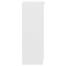 vidaXL fehér szerelt fa cipősszekrény 30 x 35 x 100 cm