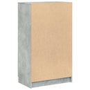 vidaXL betonszürke szerelt fa cipősszekrény 59 x 35 x 100,5 cm