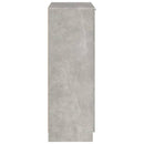 vidaXL betonszürke szerelt fa cipősszekrény 59 x 35 x 100 cm