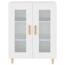 vidaXL fehér szerelt fa tálalószekrény 69,5 x 34 x 90 cm