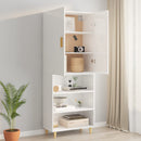 vidaXL magasfényű fehér faliszekrény 69,5 x 34 x 90 cm