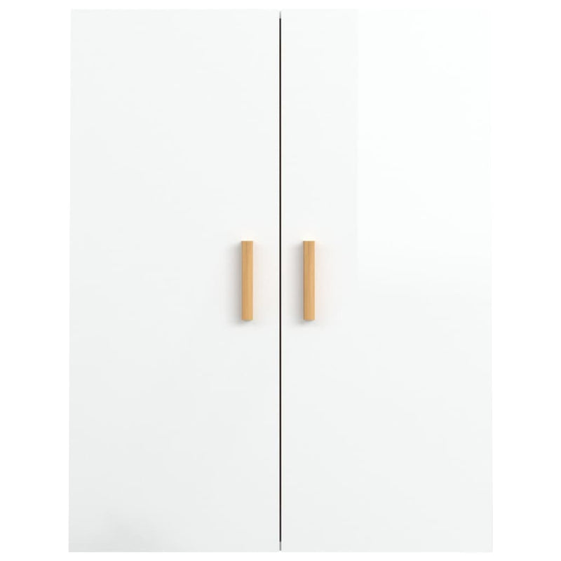 vidaXL magasfényű fehér faliszekrény 69,5 x 34 x 90 cm