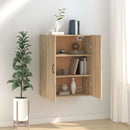vidaXL sonoma tölgy színű szerelt fa függőszekrény 69,5 x 34 x 90 cm