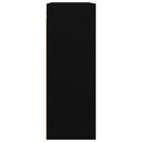 vidaXL fekete faliszekrény 69,5 x 32,5 x 90 cm
