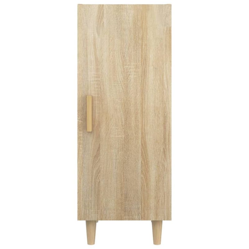 vidaXL sonoma tölgy színű szerelt fa tálalóasztal 34,5 x 34 x 90 cm