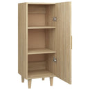 vidaXL sonoma tölgy színű szerelt fa tálalóasztal 34,5 x 34 x 90 cm