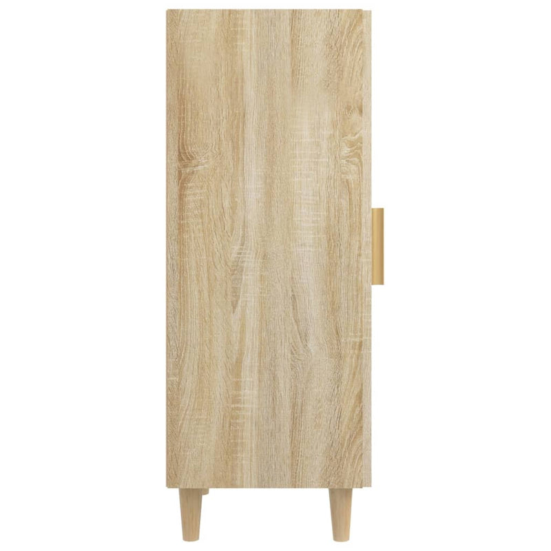vidaXL sonoma tölgy színű szerelt fa tálalóasztal 34,5 x 34 x 90 cm