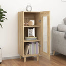 vidaXL sonoma tölgy színű szerelt fa tálalóasztal 34,5 x 34 x 90 cm