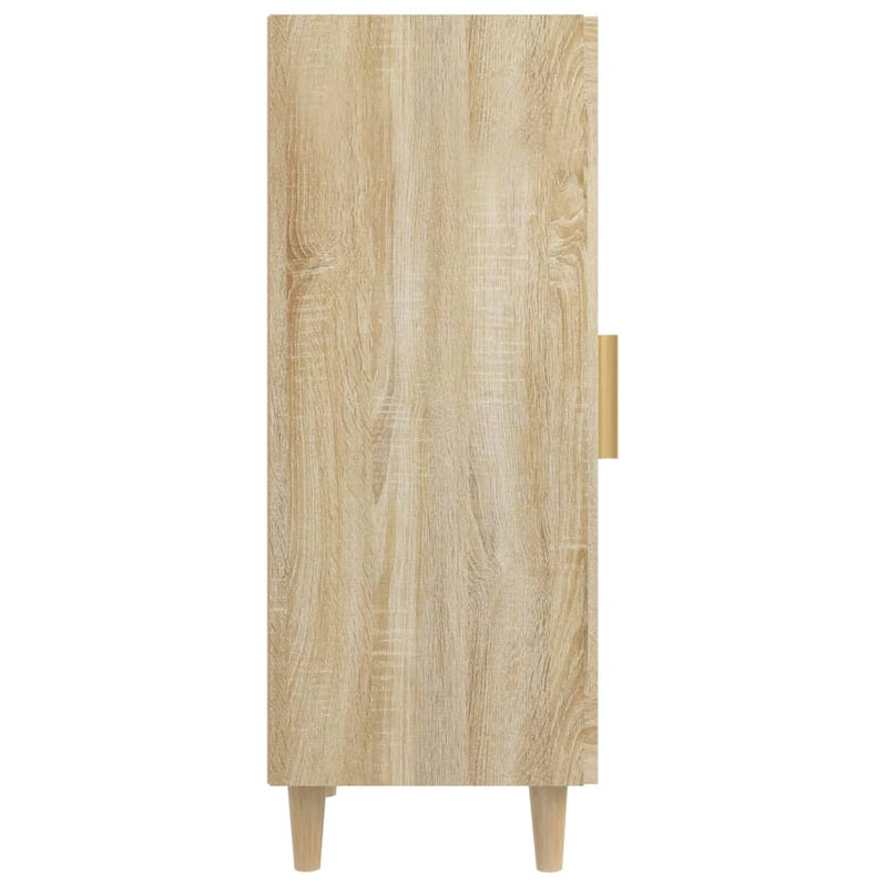 vidaXL sonoma tölgy színű szerelt fa tálalóasztal 34,5 x 34 x 90 cm
