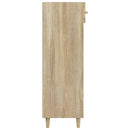 vidaXL sonoma tölgy színű szerelt fa cipősszekrény 60 x 35 x 105 cm