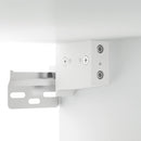 vidaXL fehér falra szerelhető éjjeliszekrény 35 x 35 x 20 cm