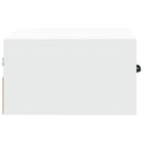 vidaXL fehér falra szerelhető éjjeliszekrény 35x35x20 cm