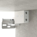 vidaXL 2 db betonszürke falra szerelhető éjjeliszekrény 35x35x20 cm