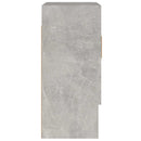 vidaXL betonszürke szerelt fa faliszekrény 60 x 31 x 70 cm