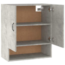 vidaXL betonszürke szerelt fa faliszekrény 60 x 31 x 70 cm