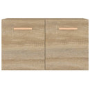 vidaXL sonoma tölgy színű szerelt fa faliszekrény 60 x 36,5 x 35 cm