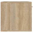 vidaXL sonoma tölgy színű szerelt fa faliszekrény 60 x 36,5 x 35 cm