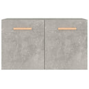 vidaXL betonszürke szerelt fa faliszekrény 60 x 36,5 x 35 cm