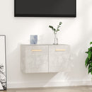 vidaXL betonszürke szerelt fa faliszekrény 60 x 36,5 x 35 cm