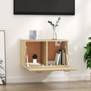 vidaXL sonoma tölgy színű szerelt fa faliszekrény 60 x 36,5 x 35 cm